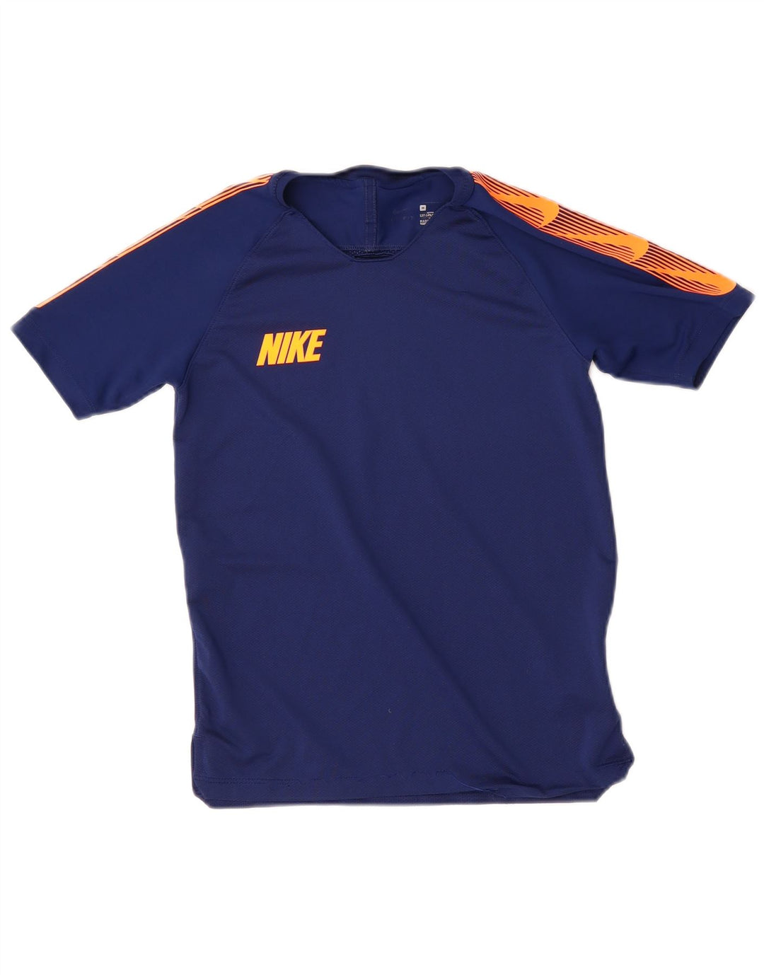 Chłopięcy T-shirt z grafiką NIKE, 10-11 lat, średni granatowy, blok kolorów