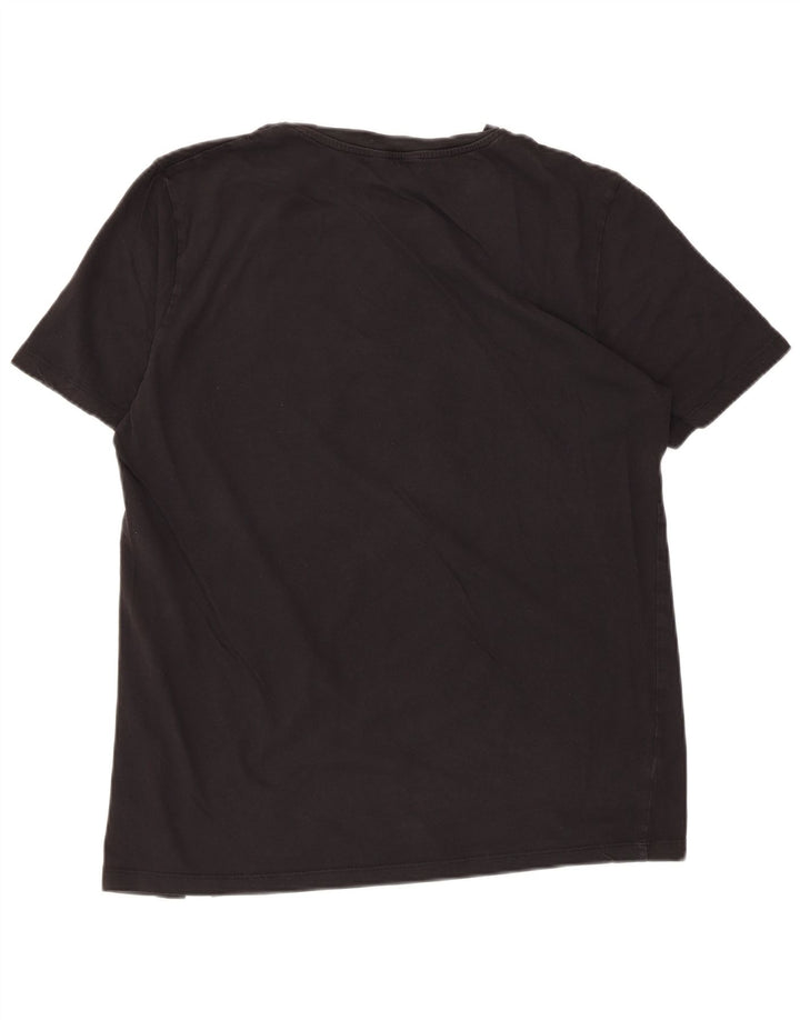 Męski T-shirt z grafiką Jack & Jones, XL, czarny