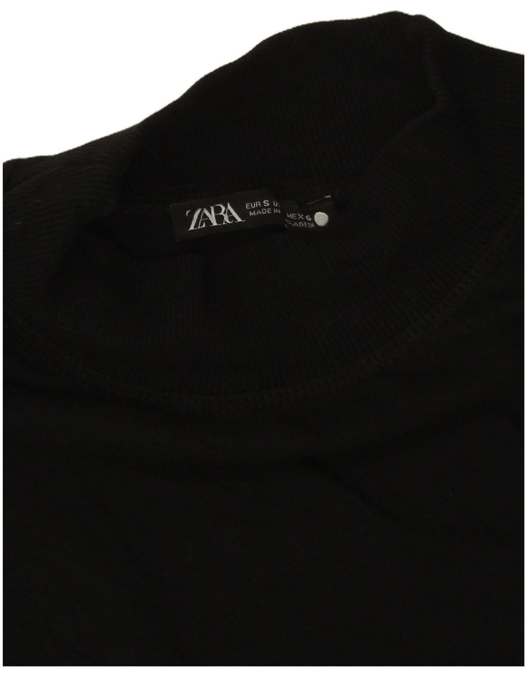 T-shirt damski Zara Top UK 10 Small Black