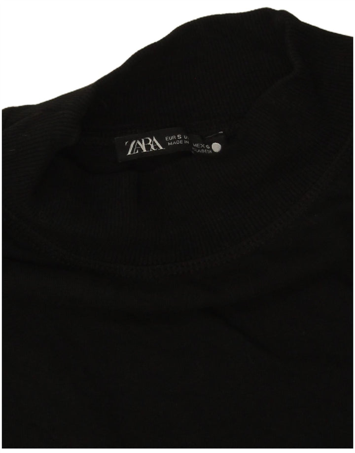 T-shirt damski Zara Top UK 10 Small Black