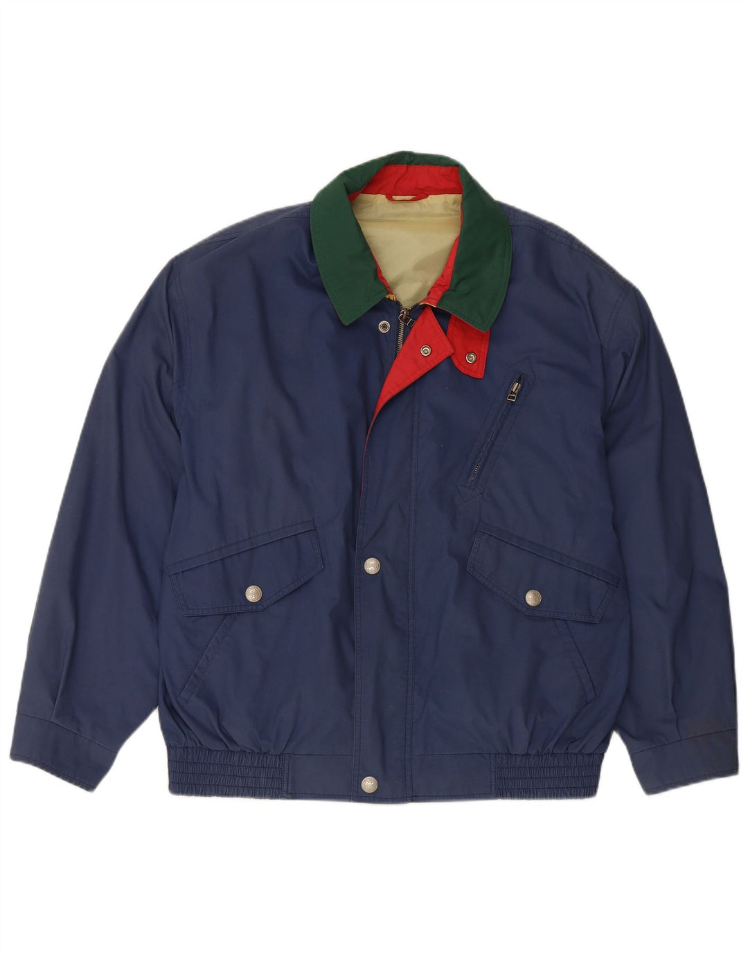 Męska kurtka bomberka JUPITER IT 54 2XL niebieski poliester