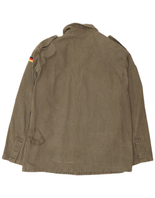 Męska kurtka wojskowa Vintage UK 40 Large Khaki
