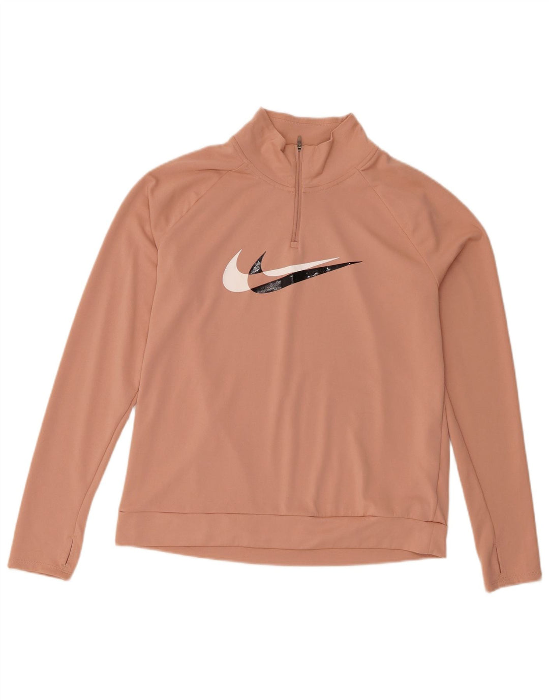 Damski dres Nike Dri Fit Graphic Pullover Top UK 14 Średni róż