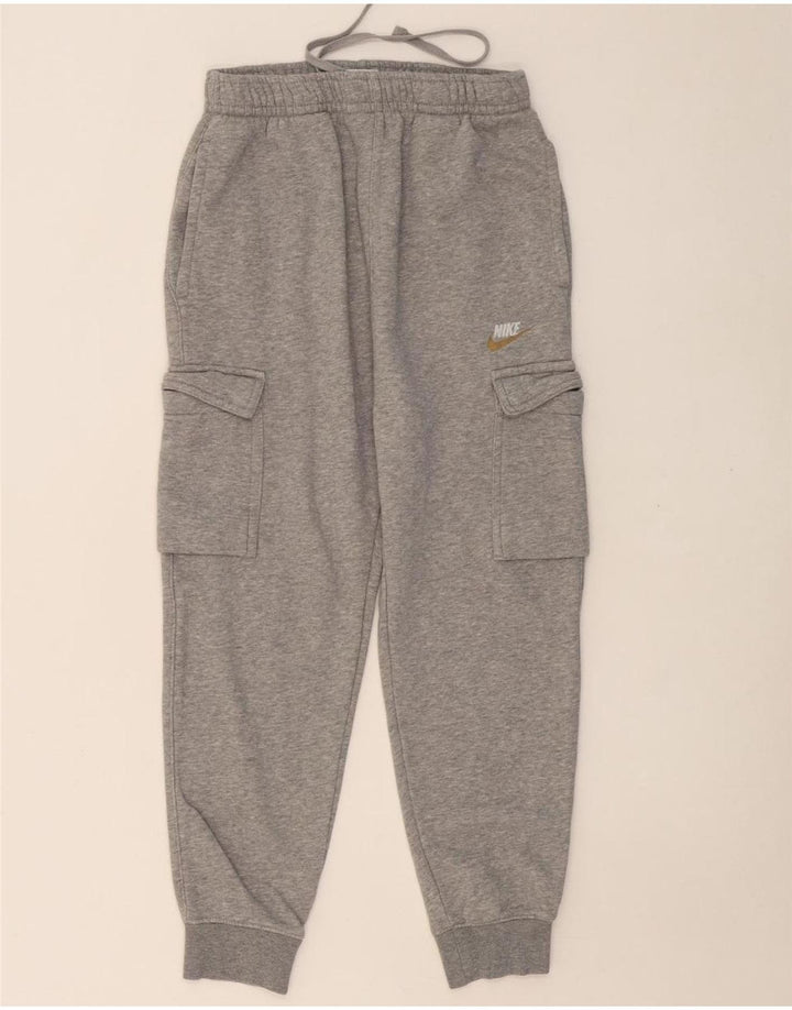 Damskie spodnie dresowe NIKE Cargo Joggers UK 10 Małe, szare, bawełniane