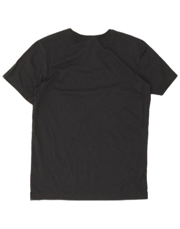 T-shirt męski Jack Wolfskin Top UK 40, średni czarny, bawełniany