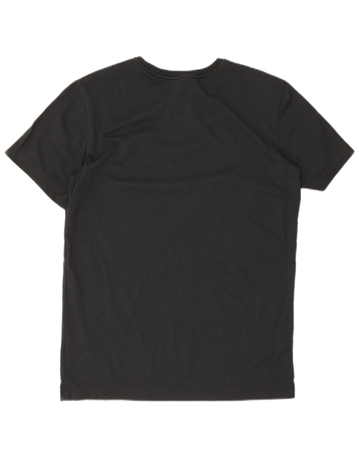 T-shirt męski Jack Wolfskin Top UK 40, średni czarny, bawełniany