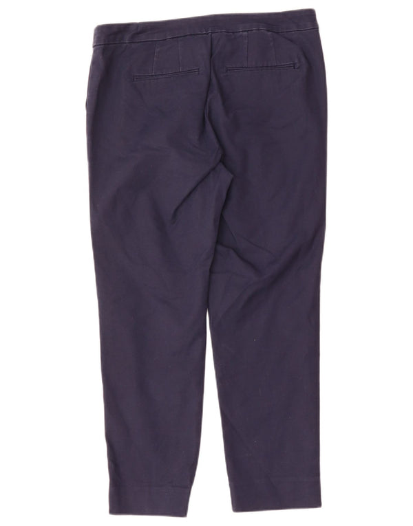 Spodnie damskie Boden Crop Chino UK 12 Medium W32 L25 Granatowa bawełna