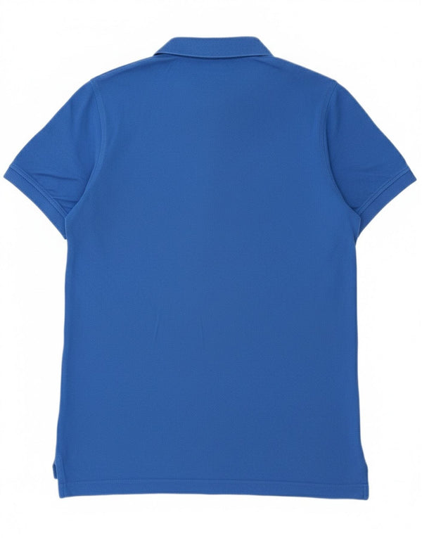 Męska koszulka polo Slim Fit Tommy Hilfiger, duża niebieska bawełna