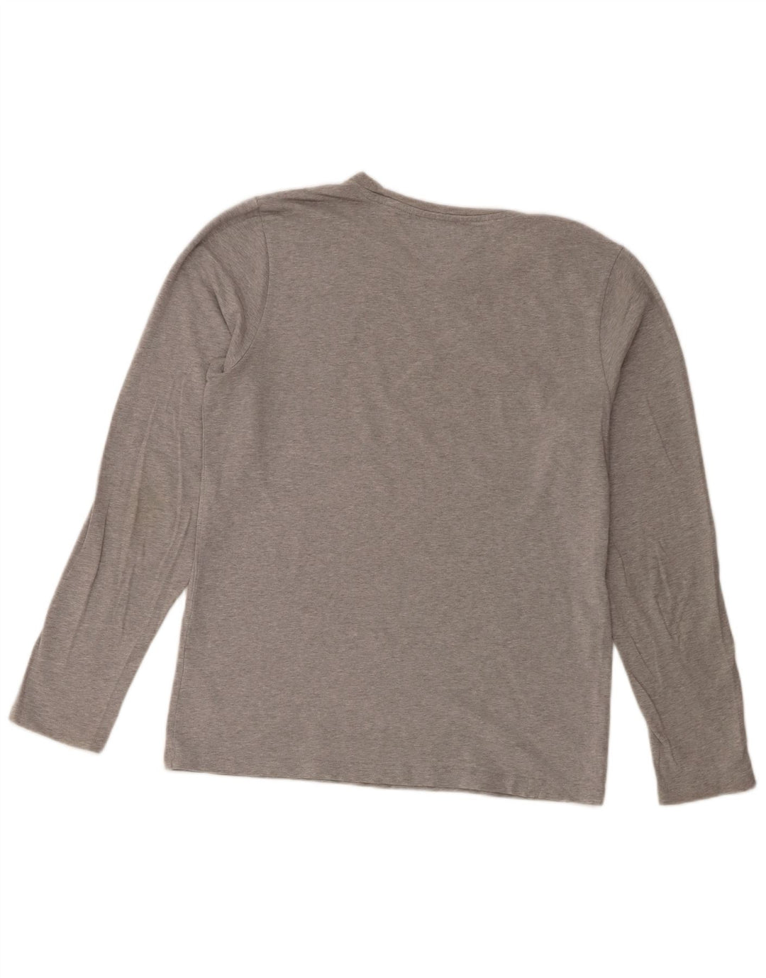 Męski top slim fit Tommy Hilfiger z długim rękawem, duży, szary, nakrapiany, bawełniany