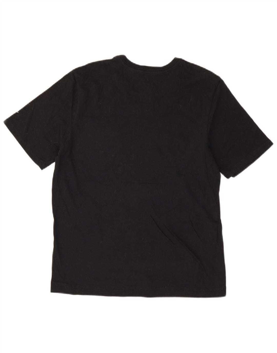 Damska koszulka NIKE o sportowym kroju z grafiką Top UK 12, średnia czarna bawełna