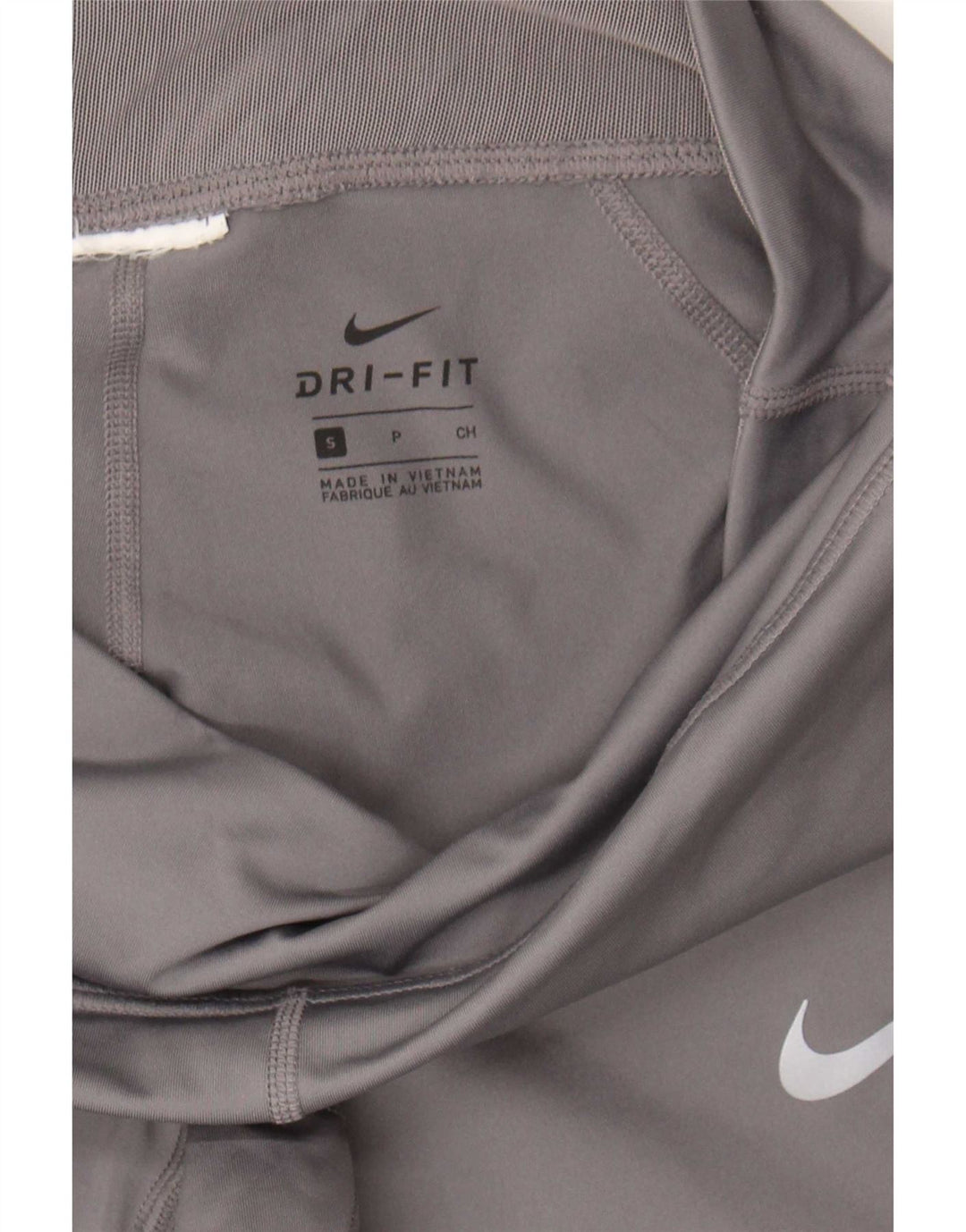 Legginsy Nike Damskie Dri Fit Capri UK 10 Małe Szare
