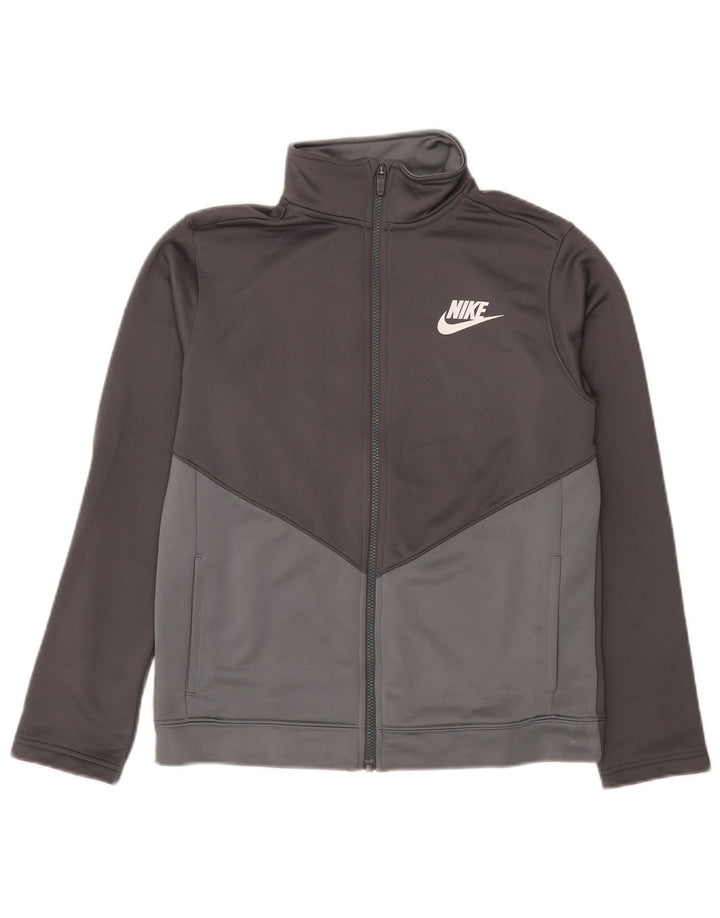 Kurtka chłopięca Nike Standard Tracksuit Top Jacket 13-14 lat XL, szary, blok kolorów