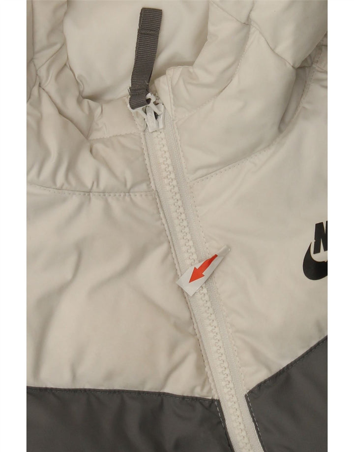 Chłopięca wyściełana kurtka NIKE 10-11 lat, średnia, wielokolorowa, z blokami kolorów