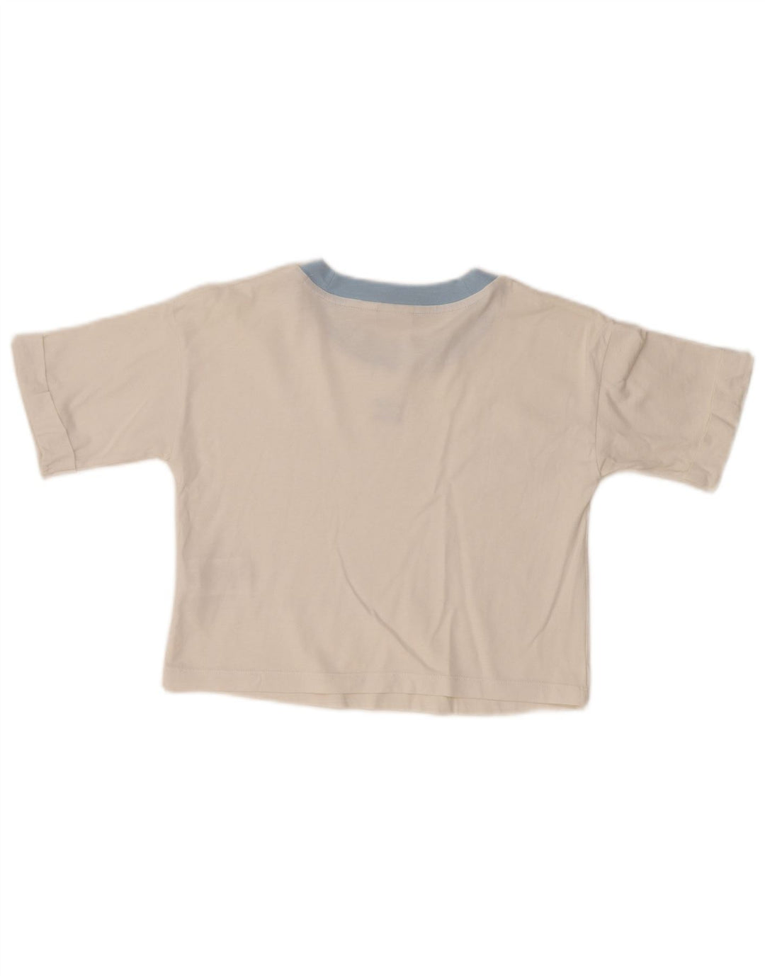 Damska krótka koszulka ADIDAS Top UK 10, mała, biała bawełna