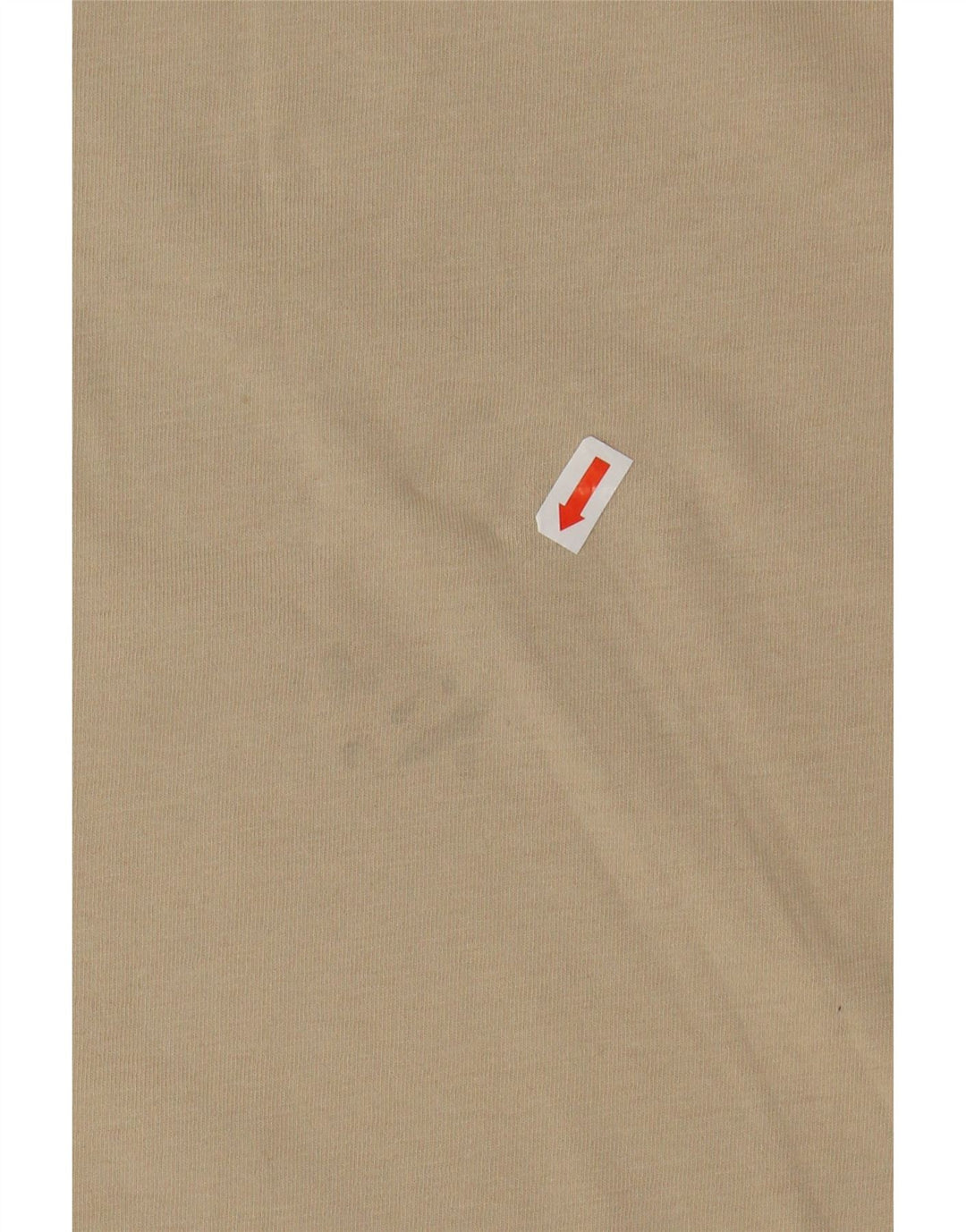 Męska koszulka ASICS Top XL, beżowa, bawełniana