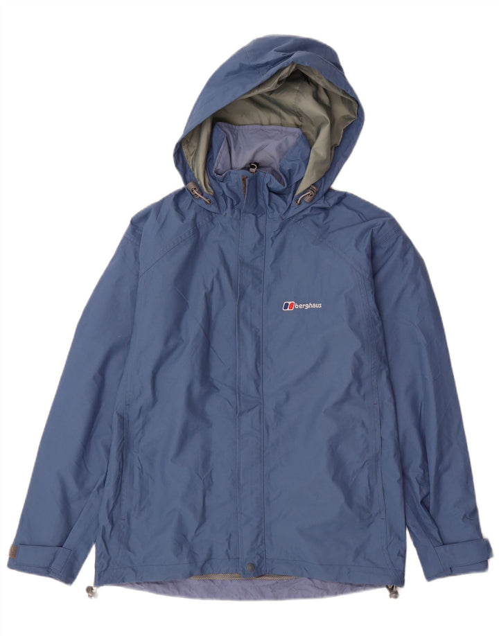 Damska kurtka przeciwdeszczowa z kapturem BERGHAUS UK 8 Small Blue Nylon
