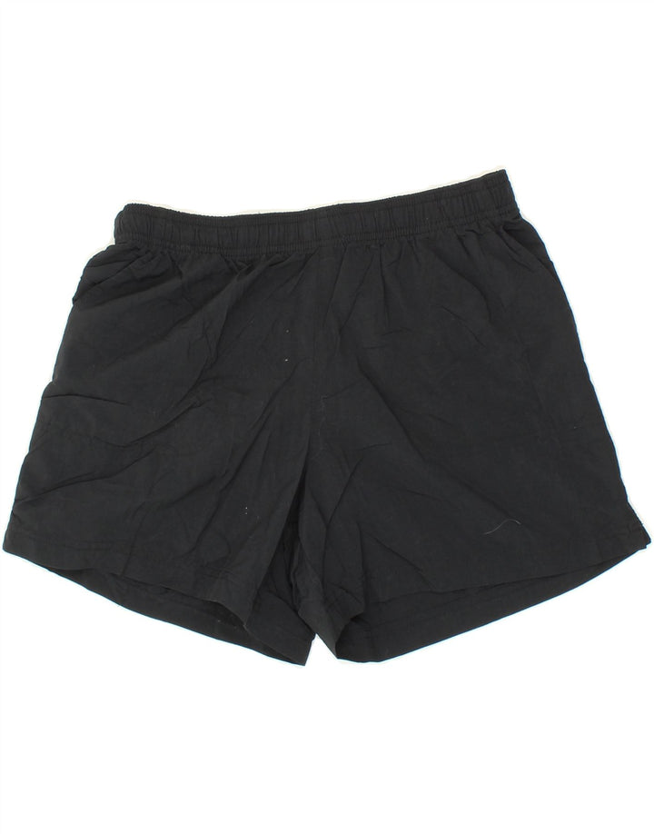 COLUMBIA Womens Sport Shorts UK 14 Medium  Black Nylon Vintage Columbia and Second-Hand Columbia from Messina Hembry 