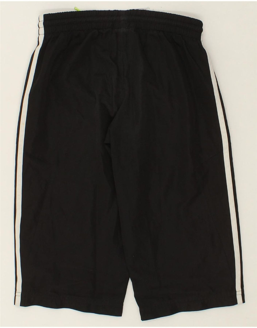 ADIDAS Boys Graphic Bermuda Sport Shorts 9-10 Years Black Polyester Vintage Adidas and Second-Hand Adidas from Messina Hembry 