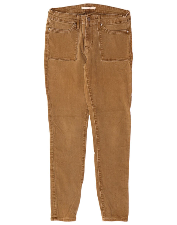 Damskie jeansy LEVI'S 711 Skinny W27 L28 Beżowa bawełna