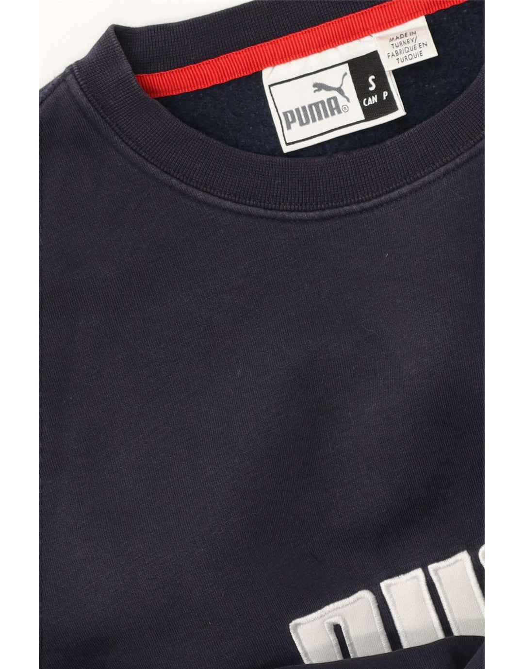 Męska bluza z grafiką Puma, mała, granatowa