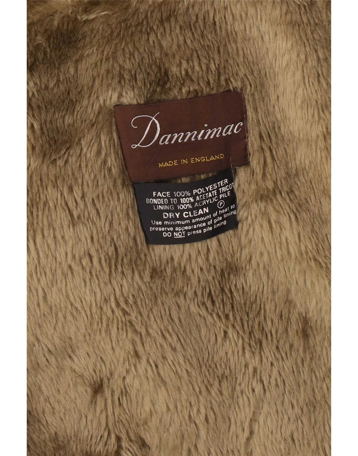 Płaszcz damski Dannimac Sherpa UK 14, duży, khaki, poliester