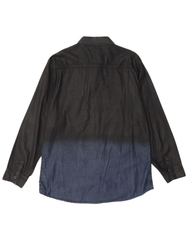 Koszula męska Guess Slim Fit UK 40, bawełniana w kolorze średniej szarości