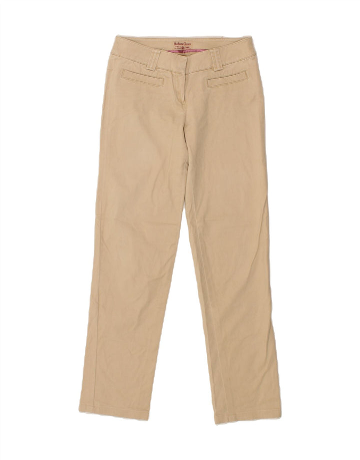 MARLBORO CLASSICS Womens Slim Casual Trousers EU 40 Medium W28 L30  Beige Vintage Marlboro Classics and Second-Hand Marlboro Classics from Messina Hembry 