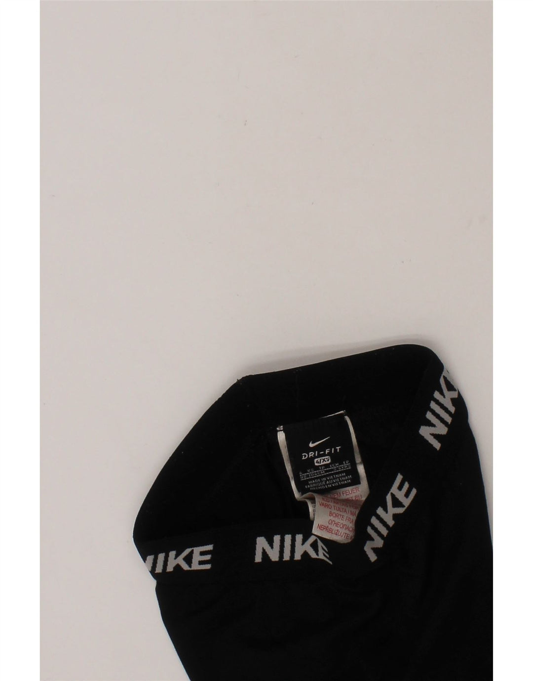 NIKE Boys Dri Fit Graphic Leggings 3-4 Years XS Black Polyester Vintage Nike and Second-Hand Nike from Messina Hembry 