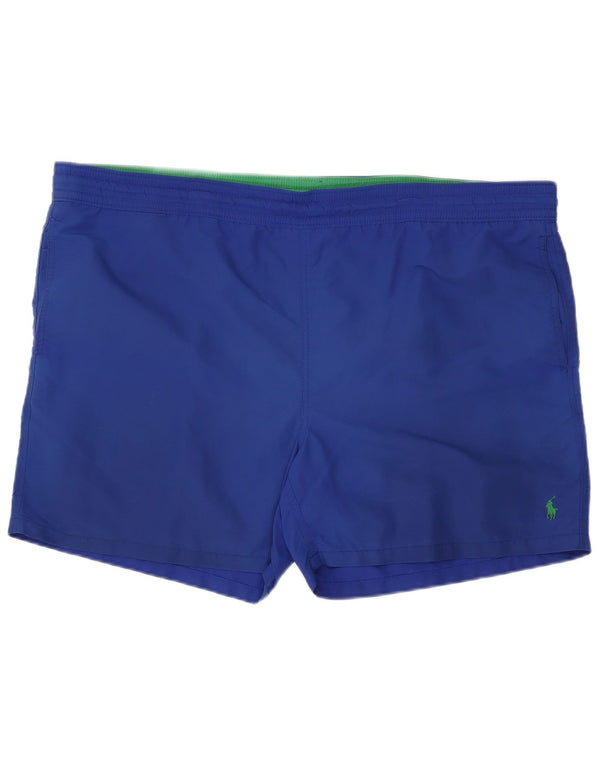 Męskie spodenki kąpielowe Polo Ralph Lauren 2XL Niebieski nylon