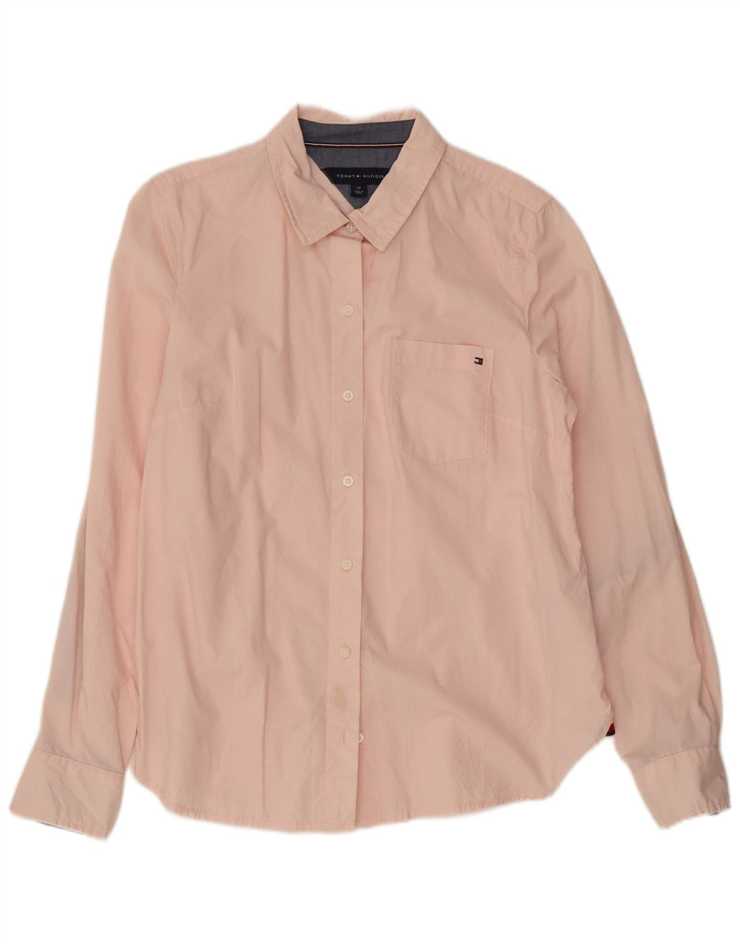 Koszula damska Tommy Hilfiger UK 10 Small, różowa, bawełniana