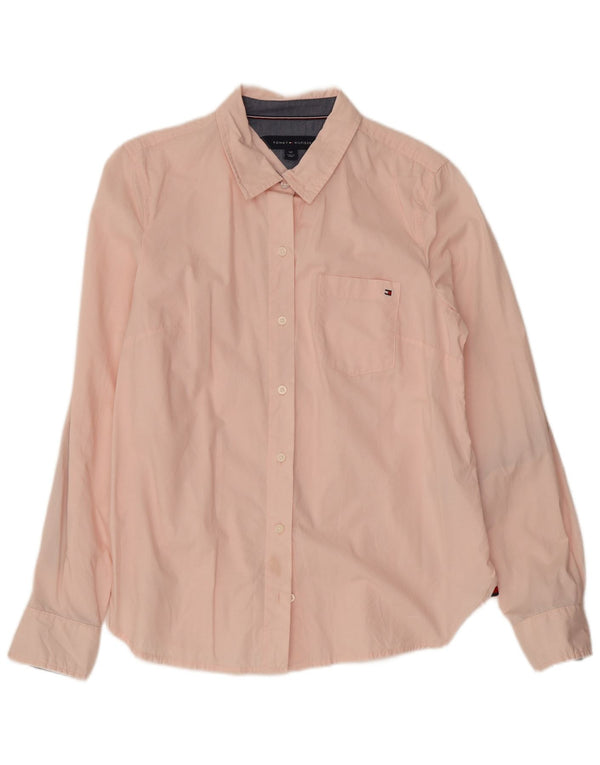 Koszula damska Tommy Hilfiger UK 10 Small, różowa, bawełniana