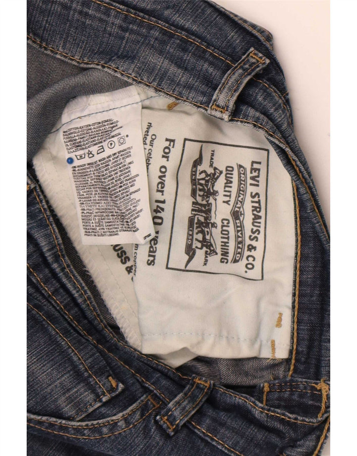 Damskie jeansy Levi's Slim W28 L29 Niebieskie bawełniane
