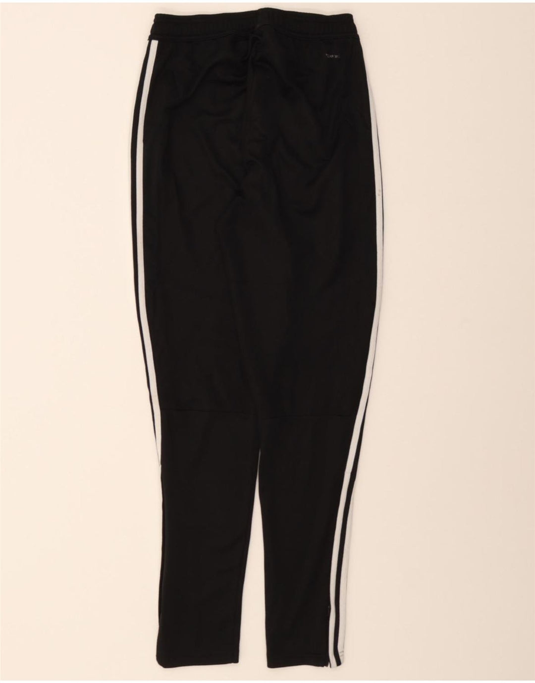 ADIDAS Womens Tracksuit Trousers UK 10 Small  Black Polyester Vintage Adidas and Second-Hand Adidas from Messina Hembry 