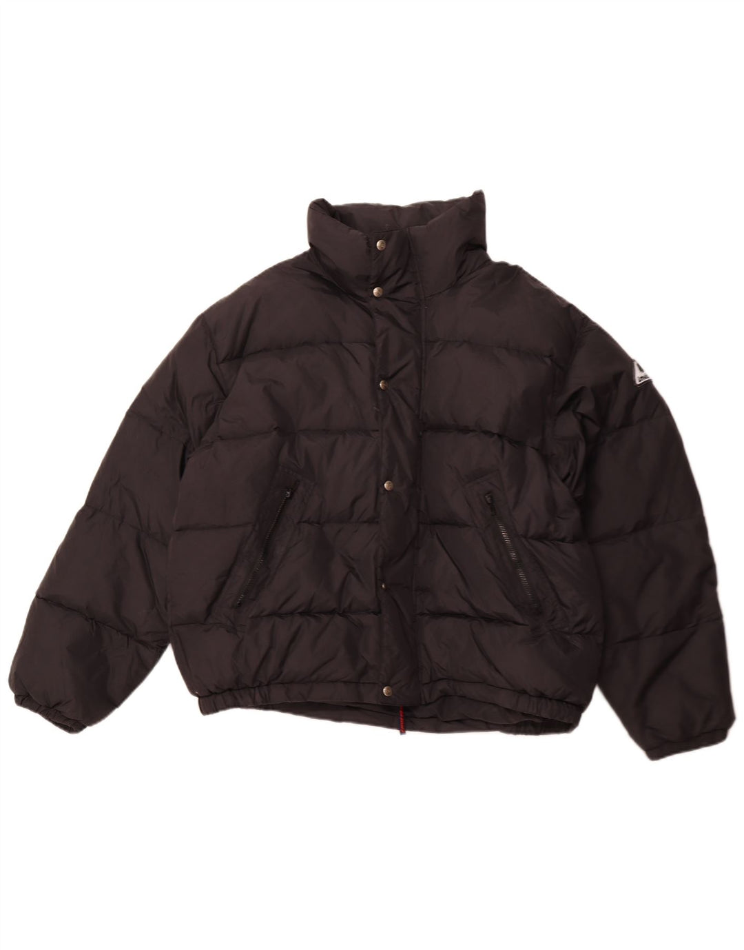 INVICTA Męska ocieplana kurtka z kapturem UK 40, duża, czarna, poliamidowa