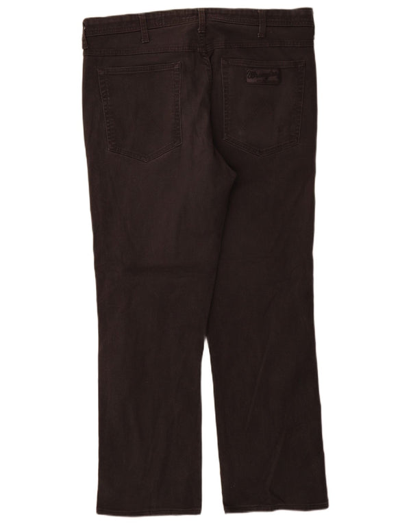 Męskie dżinsy Wrangler Arizona Stretch Straight W38 L31 Szara bawełna