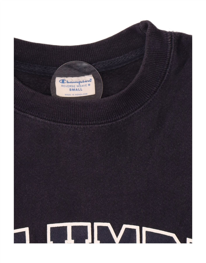 Męski sweter Champion Reverse Weave Graphic, mały, granatowy
