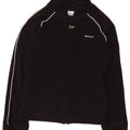 Damska kurtka polarowa REEBOK UK 10, mała, czarna, z poliestru