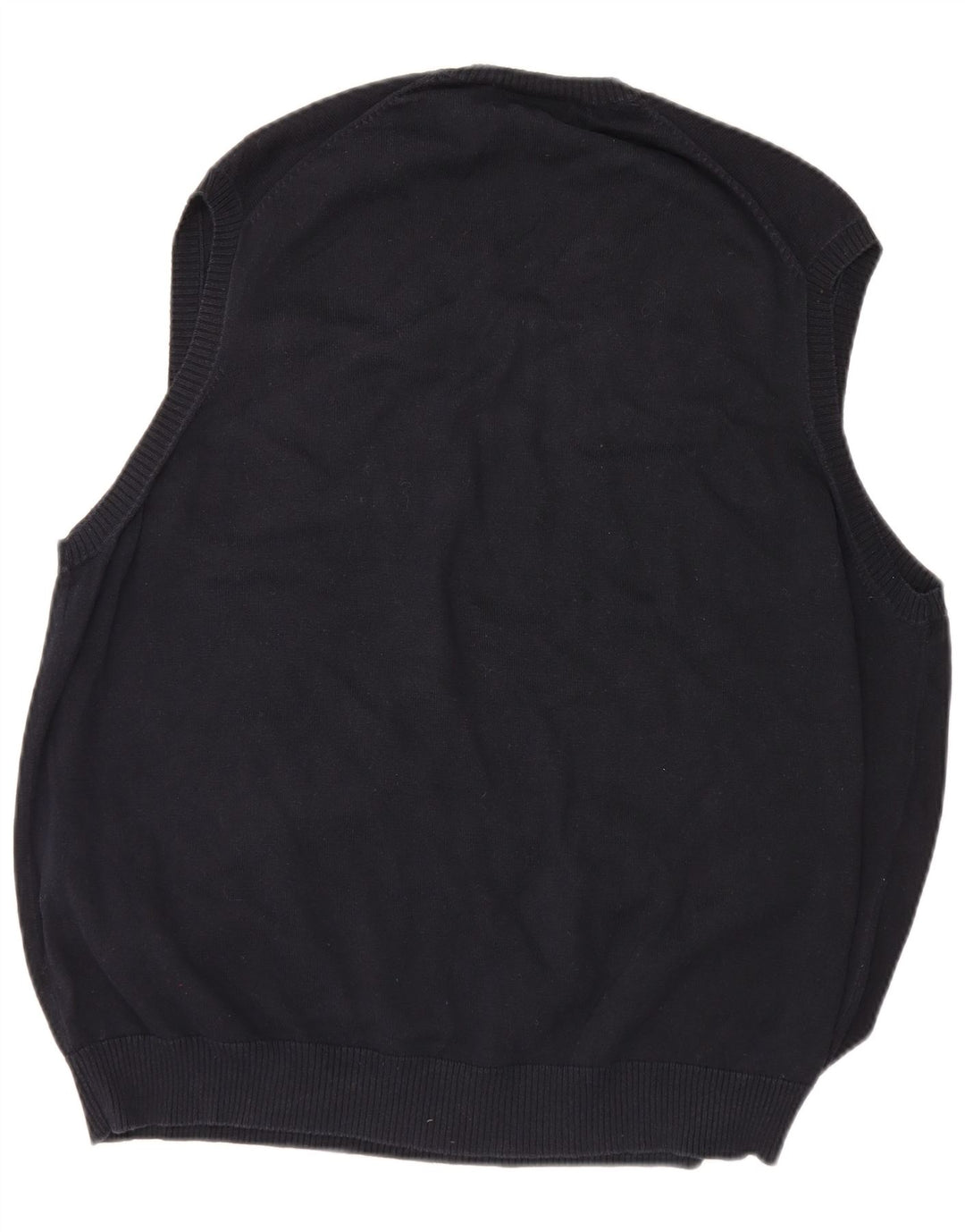 Marks & Spencer Męski podkoszulek w kolorze niebieskim z kamizelką Harbour, 2XL, granatowy, bawełniany