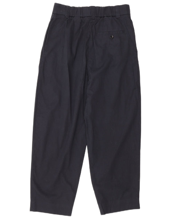 Cos Damskie krótkie spodnie z wysokim stanem EU 36 Small W28 L25 Granatowe