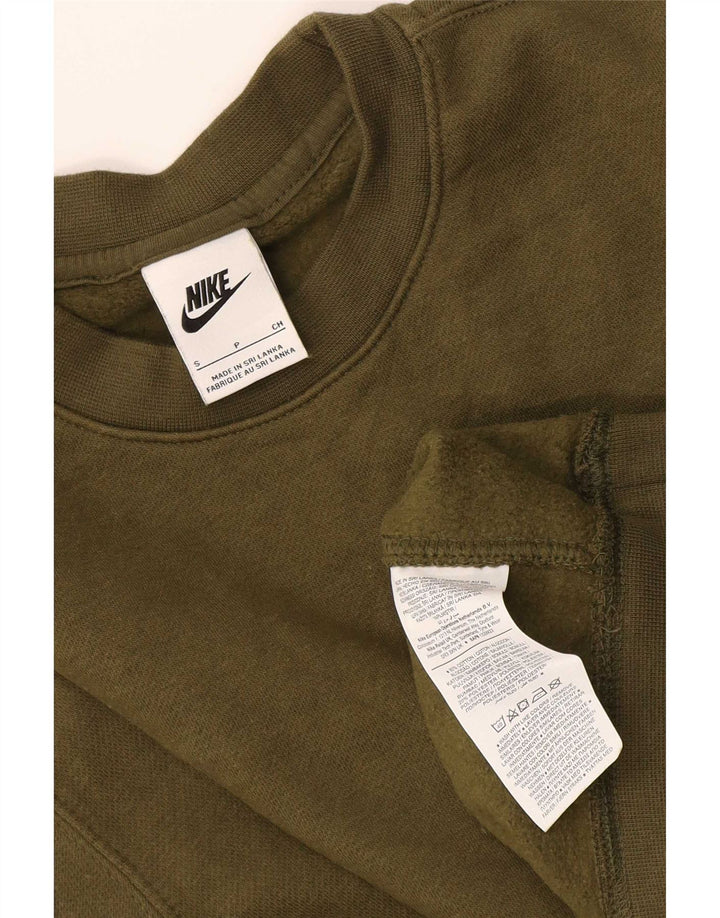 Męska bluza dresowa Nike, mała, bawełniana khaki
