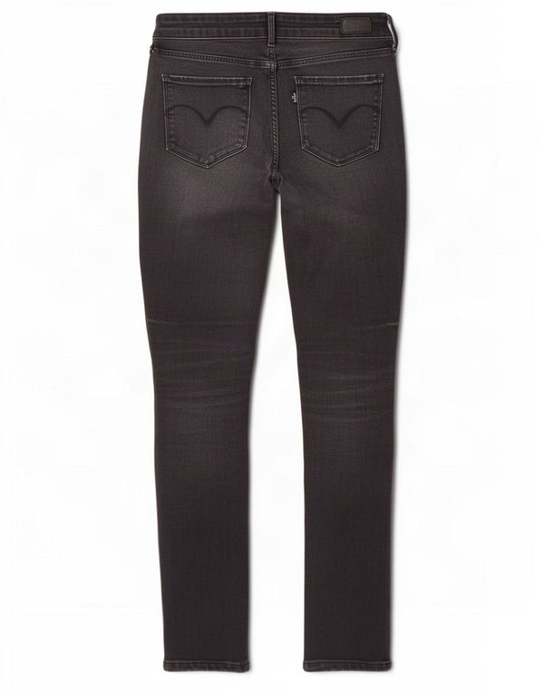 Damskie jeansy Levi's Bold Curve Mid Rise Skinny W29 L32 Czarna bawełna