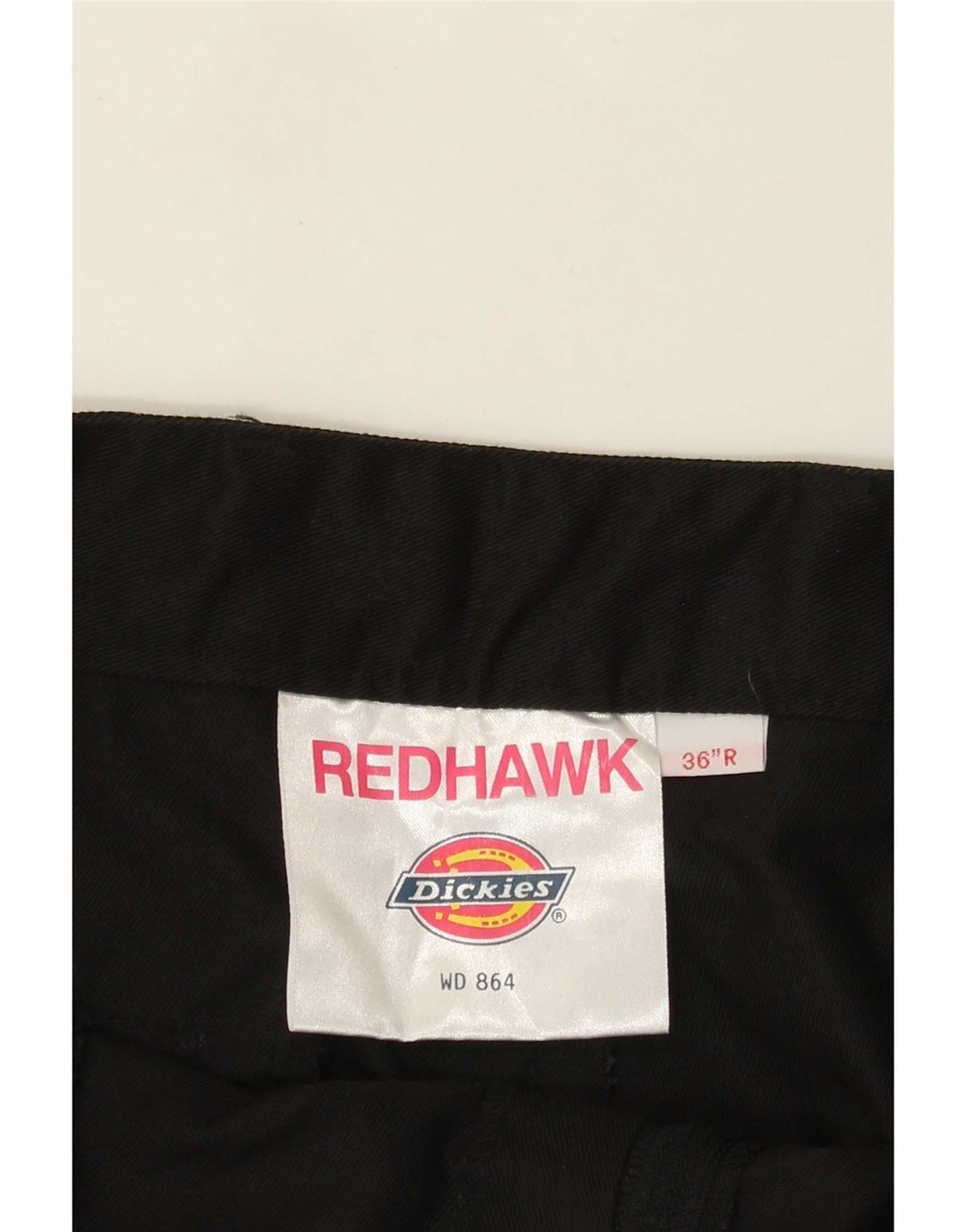 Męskie proste spodnie chino Dickies W36 L29 Czarny poliester