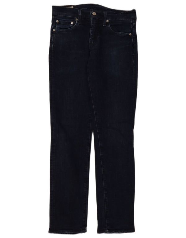 Damskie jeansy Levi's 511 Slim W29 L32 Granatowa bawełna