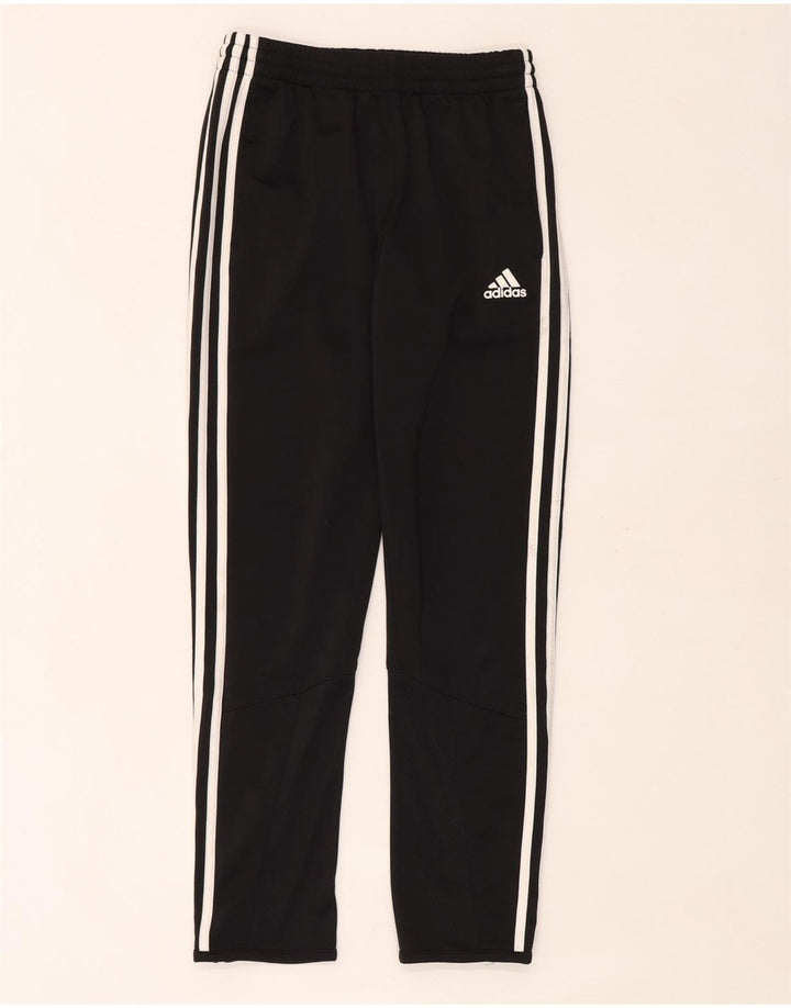 Chłopięce spodnie dresowe Adidas 11-12 lat, czarny poliester