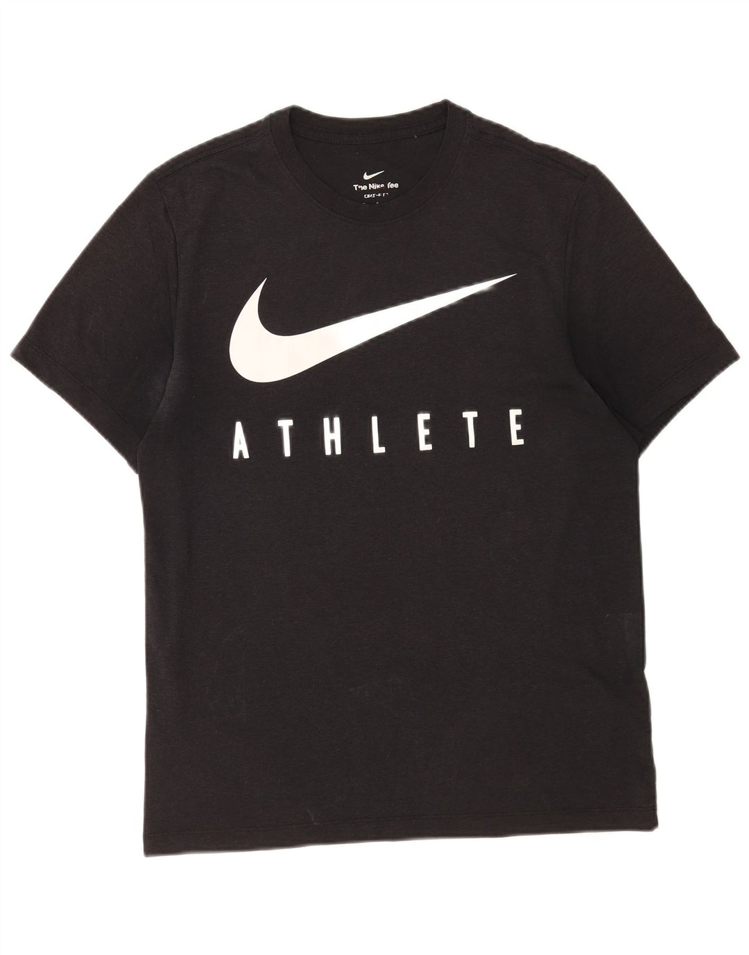 Męski T-shirt z grafiką Nike Dri Fit, średni czarny poliester