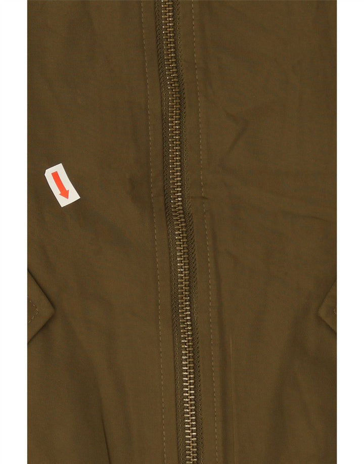 MICHAEL KORS Mens Military Bomber Jacket UK 42 XL Khaki Polyester Vintage Michael Kors and Second-Hand Michael Kors from Messina Hembry 