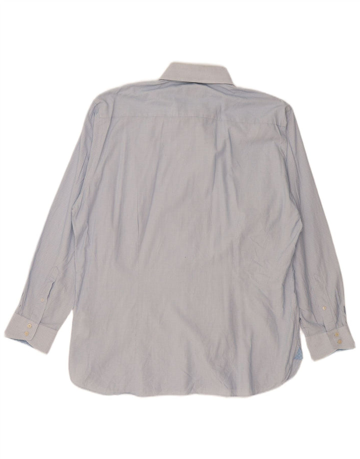 Koszula męska Ted Baker, rozmiar 17 1/2 XL, bawełniana w niebieskie cętki