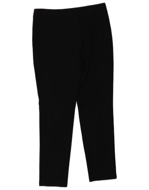 Marks & Spencer Damskie zwężane spodnie codzienne UK 12 Medium W32 L30 Czarne