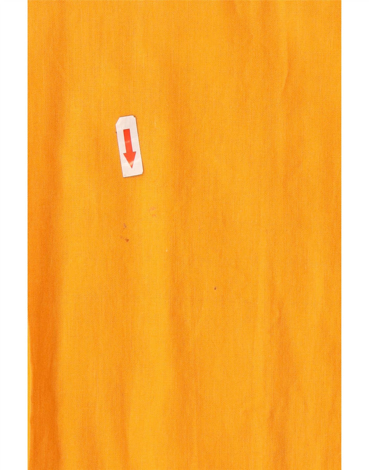 Damska sukienka bez rękawów w stylu vintage IT 44, średnia pomarańcza