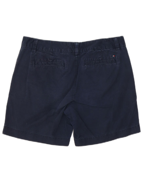 Damskie spodenki Chino Tommy Hilfiger US 6 Medium W32 Granatowa bawełna